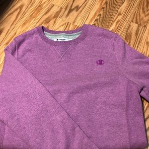 Champion purple/mauve pullover sweatshirt